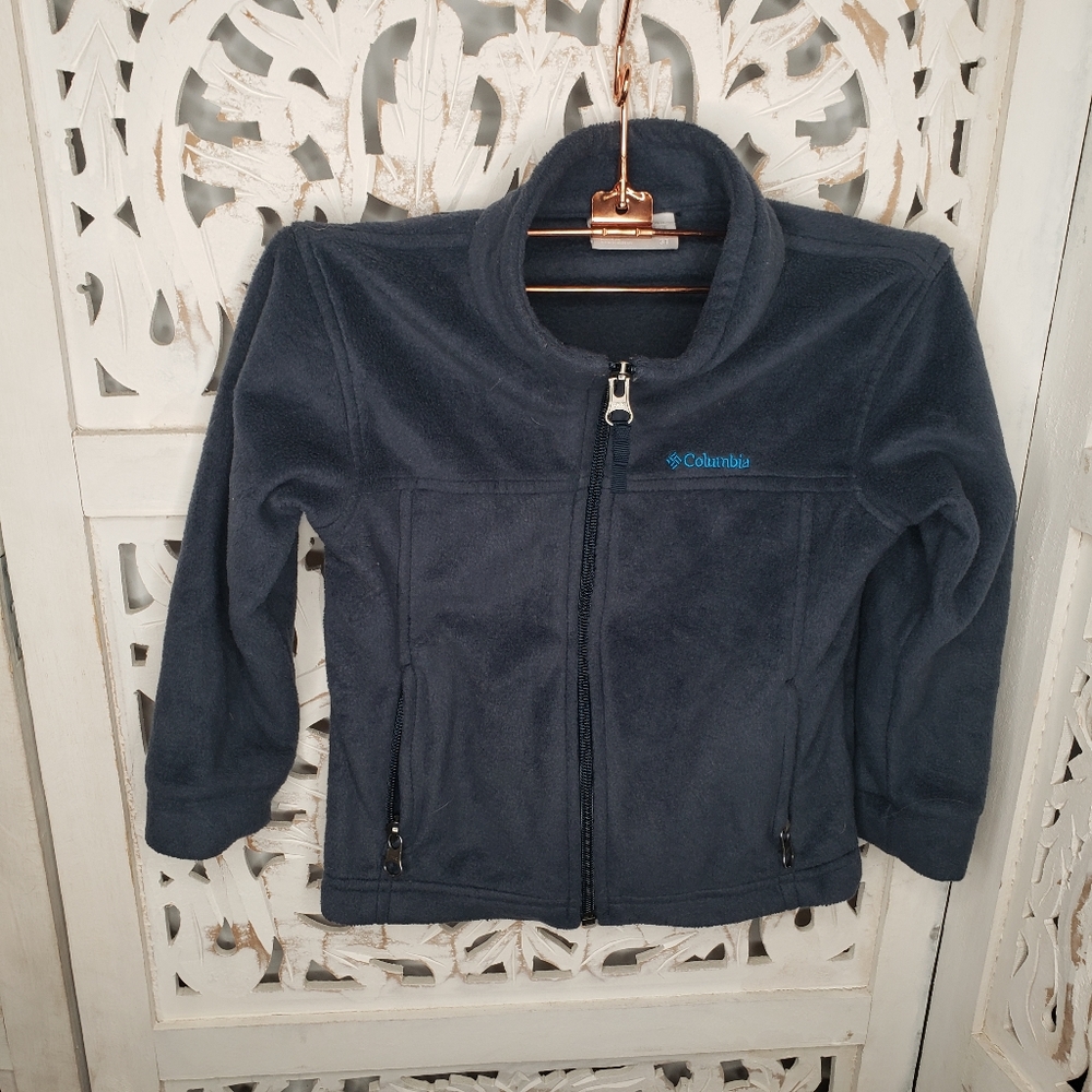 Colombia Blue Fleece Jacket Size 3T